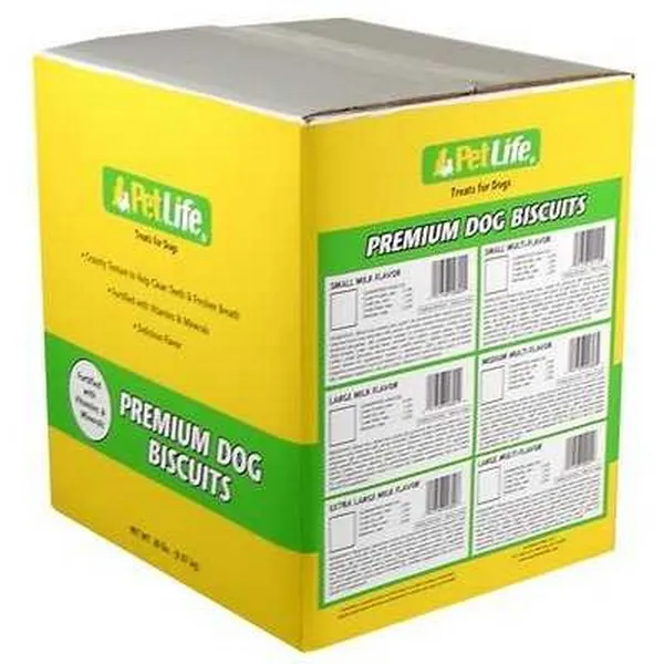 20 Lb Sunshine Mills Pet Life Large Multi Biscuits (Box) - Health/First Aid